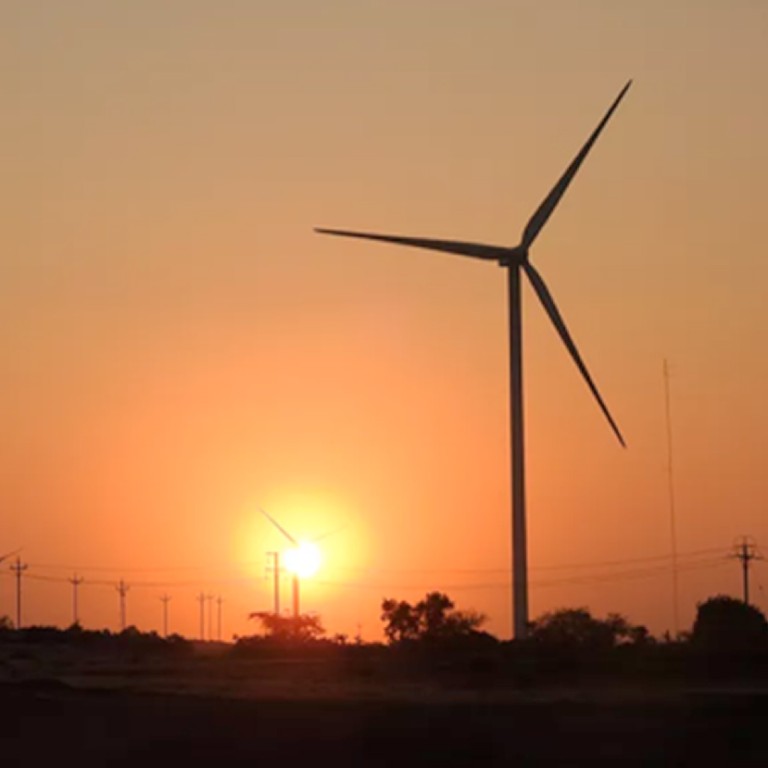 EDF India: wind power plant